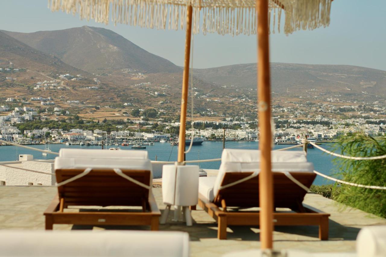 Blue Bay Heliolithos Hotel Páros Eksteriør billede