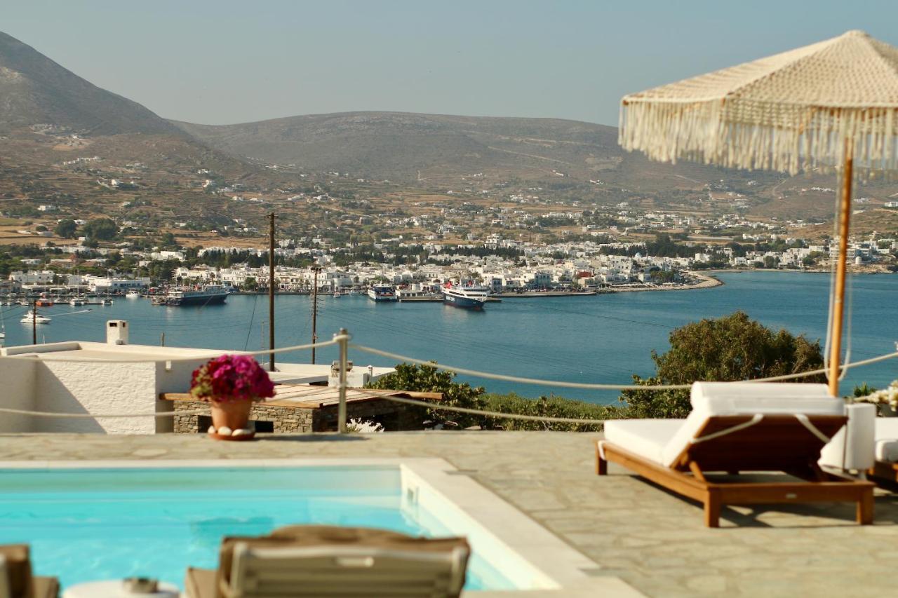 Blue Bay Heliolithos Hotel Páros Eksteriør billede