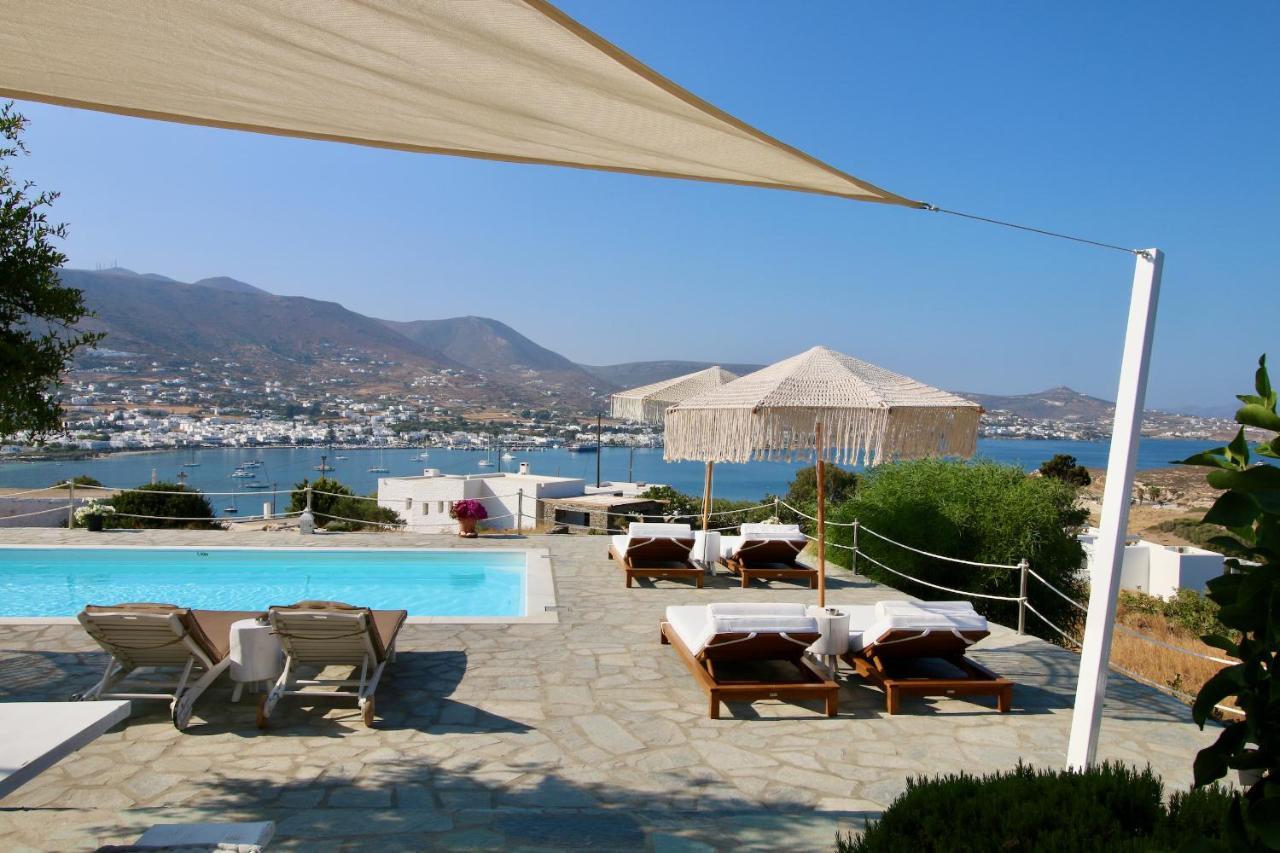 Blue Bay Heliolithos Hotel Páros Eksteriør billede